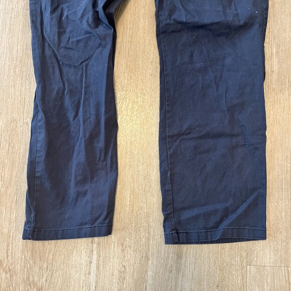 Mens Old Navy Navy Blue Straight Pants - 36x32 - Picture 3 of 7